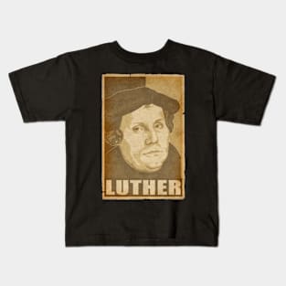 Martin Luther Propaganda Pop Art Kids T-Shirt